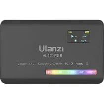 Luz LED Ulanzi VL-120 RGB - Preto