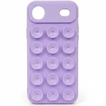 Capa de Silicona Ventosa para iPhone 17 Air - Lavender