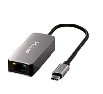 Adaptador USB-C 3.1 - RJ45 M/H FTX-CML2500-Ag 2.5GBPS/Gris