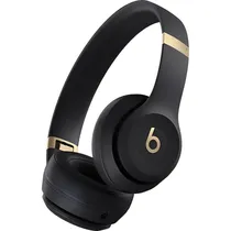 Fone de Ouvido Beats Solo 4 MUW33LL/A Bluetooth - Preto/Dourado
