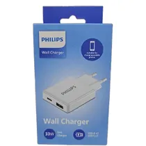Carregador Philips DLP4322CW/70 USB-C/A 33W - White (Sem Cabo)  Carregador ...