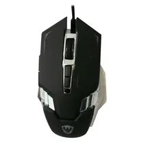 Satellite Mouse Gaming A-GM05 USB 7 Botones Negro