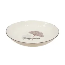 Plato Ondo Porcelana