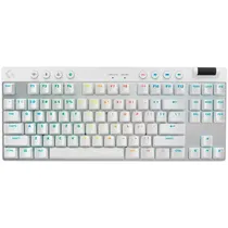 Logitech Teclado Pro X TKL Tactile USB c/Case 920-012143 White