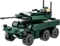 Blocos de Construção Military Equipment Ebrc Jaguar Wange - 3517 (381 Peças)