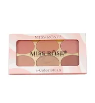 Miss Rose Paleta de Rubor 6 Colores 017 N°1
