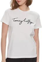 Camiseta Tommy Hilfiger WW0WW41674 YCF - Feminina