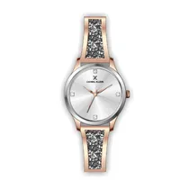Relógio Analógico Feminino Daniel Klein Premium DK.1.12314-1 - Rosa Ouro