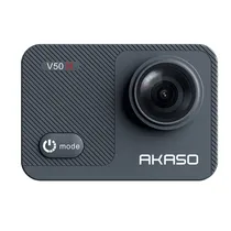 Camera de Video Akaso V50 X Camera de Ação Esportiva 20MP / 4K Ultra HD /2 Baterias / Tela Touch - Preto