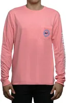 Outlet Camiseta Manga Longa Vineyard Vines 1V014163 Rosa - Masculina