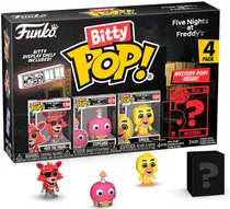 Bonecos Foxy/ Cupcake/ Chica - Five Nigts At Freddy's Funko Bitty Pop! 4 Pack
