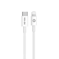 Cabo Mox MO-1004 USB-C Macho A Lightning / 1M - Branco