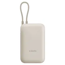 Carregador Portátil Xiaomi 33W Power Bank PB1033MI BHR9333GL - 10000MAH - com Cabo USB-C - Bege