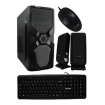 Kit Gabinete Sate K731 Negro c/ Mouse/Tec/Speak Español  Kit Gabinet...