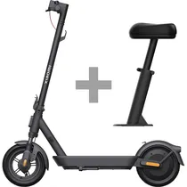 Patinete Elétrico Xiaomi Electric Scooter 5 Plus DDHBC24LQ com Rodas de 12" Até 25 KM/H + Banco para Patinete
