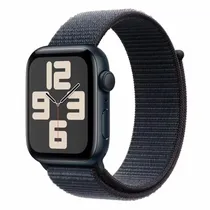 Apple Watch Se 2 MXEP3LL/A Caixa Alumínio 44MM Meia Noite - Loop Esportiva Meia Noite s/L