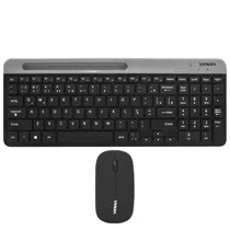 Teclado + Mouse Satellite AK-611G BT Wireless / Portugues - Preto