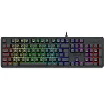 Teclado Gaming Redragon Netherbane K521-RGB Inglês USB com Backlight RGB - Preto