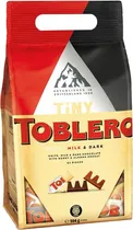 Chocolate Toblerone Tiny White, Milk & Dark - 504G (63 Peças)