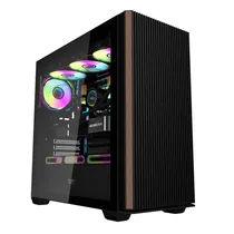 Gabinete Darkflash DS900WS Black  Gabinete Da...