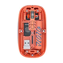 Mouse Sate A-778G 2.4G+BT Wireless Orange