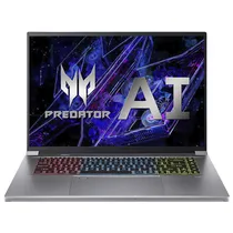 Notebook Gamer Acer Predator Helios Neo 16 PTN16-51-932N Intel Core Ultra 9 185H Tela Wqxga+ 3.2K 16" / 32GB de Ram / 1TB SSD / Geforce RTX4070 8GB - Sparkly Prata (Ingles)