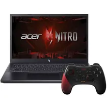 Notebook Acer Nitro V15 ANV15-51-93PU, Intel Core i9-13900H 2.60HZ (5.40GHZ), 16GB Ram, 512GB SSD, Tela 15.6" Full HD Ips 144HZ, Geforce RTX4060 8GB, Windows 11 Home, Inglês, Obsidian Preto + Joystick