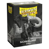 Dragon Shield Sleeves Standard-Matte Non-Glare Black V2 (100CT.) 11822