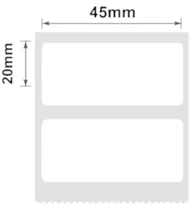 Imp. Niimbot Etiqueta Termica B1/B21 T45*20MM-320 Branca