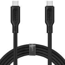 Cabo Spigen Durasync C11C1 000CA25702 USB-C A USB-C 2.0 (1.5 Metros) - Preto