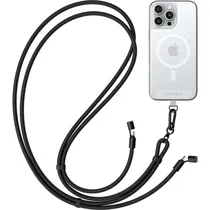Cabo USB-C para USB-C Satechi ST-Lotglk Onthego Lanyard - Black