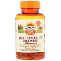 Sundown True Tranquility Valerian Root 530MG com 100 Capsulas