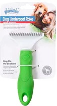 Arranhador de Pelos para Cães Verde s - Dog Undercoat Rake 11466