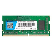 Memória Ram Macroway So-DIMM - 4GB - DDR4 - 2400MHZ - para Notebook  Memória Ram...
