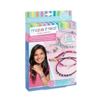 Make It Real Accesorios de Niña Pulseras de Arcoiris Brillante Plastico Multicolor