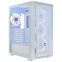 Gabinete Sate K2402 4FAN Gamer- Blanco