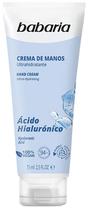 Creme para Mao Babaria Acido Hialuronico - 75ML