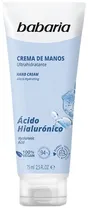 Creme para Mão Babaria Ácido Hialurónico - 75ML