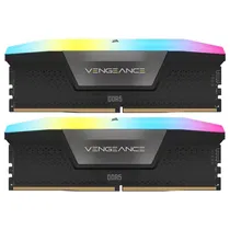 Memoria Ram Corsair Vengeance RGB DDR5 32GB (2X16GB) 6400MHZ - Preto (CMH32GX5M2B6400C36)