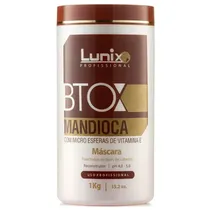 Máscara Capilar Lunix Btox Mandioca Reconstructivo White 1KG