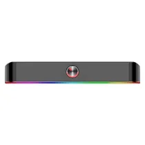 Soundbar Gamer Redragon Adiemus GS560 USB P2 Auxiliar RGB - Preto