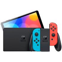 Console Nintendo Switch 64GB Oled Heg s Kabaa - Vermelho/Azul