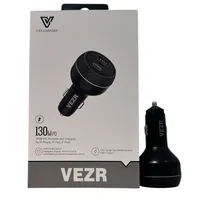 Adaptador para Auto Vezr VC04 3 Puerto PD 130W