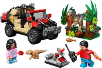 Lego Jurassic Raptor Off-Road Escape - 76972 (285 Peças)