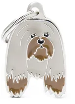 Medalha de Identificação Myfamily Friends Cão Lhasa Apso MF74