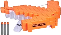 Lançador de Dardos Nerf Minecraft Pillager's Crossbow Hasbro - F4418