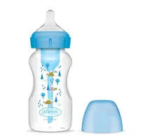 DR. Brown's Biberon Boca Ancha 270 ML Azul