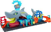 Hot Wheels City Ultra Shark Car Wash Mattel - HTN82