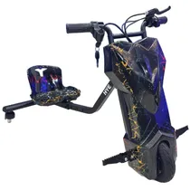 Triciclo Eletrico HYE-TR02 8.5" - Black Red Lightning