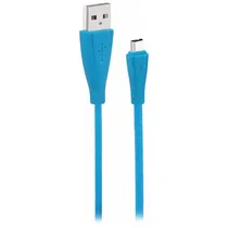 Cabo Only Eco Liso Mod 22 - USB/Micro USB - 1 Metro - Azul